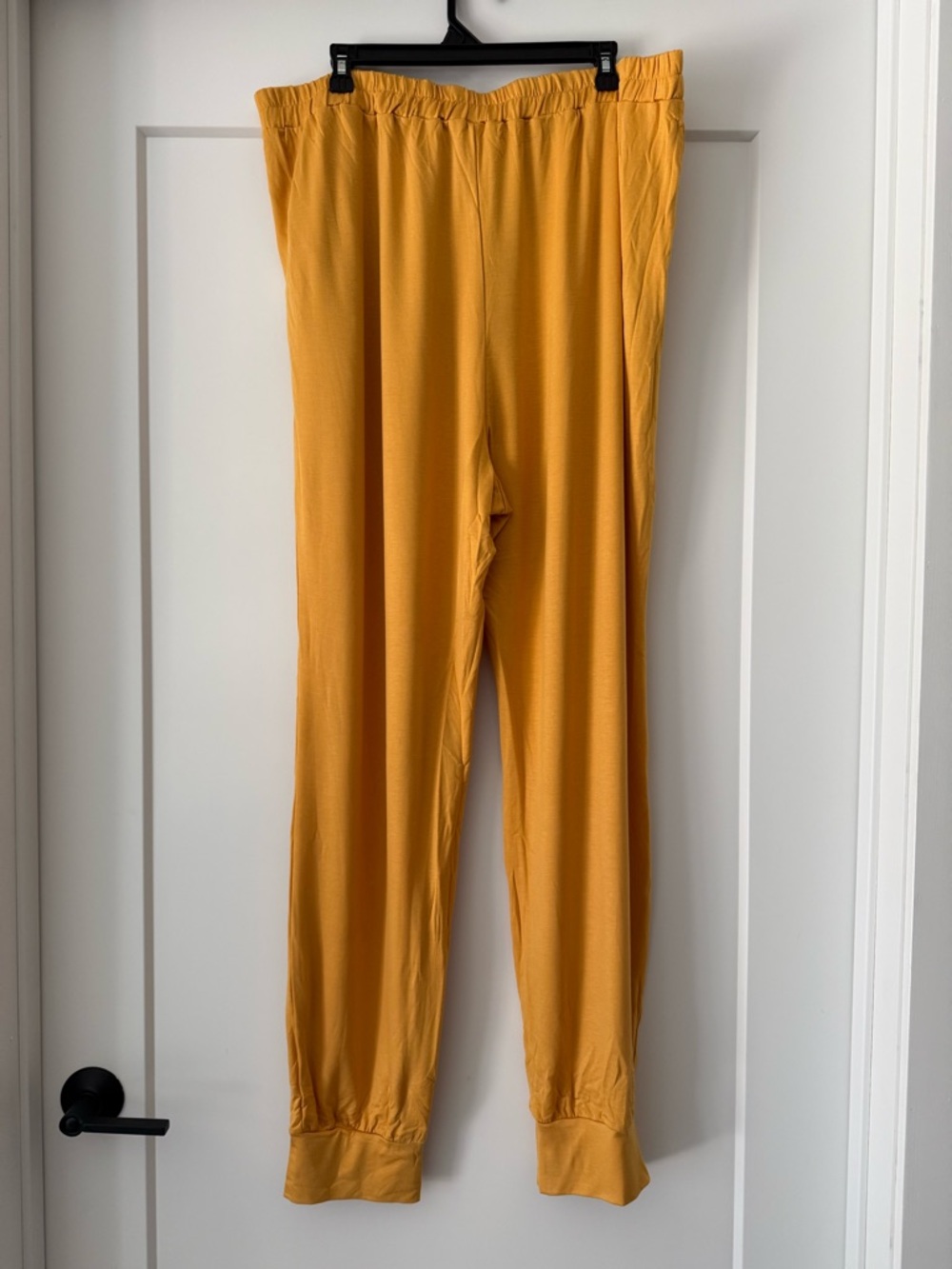 NWOT-Mustard Yellow Soft Lounge Set - Relaxed Top & Drawstring Pants SZ 2X - Picture 10 of 15